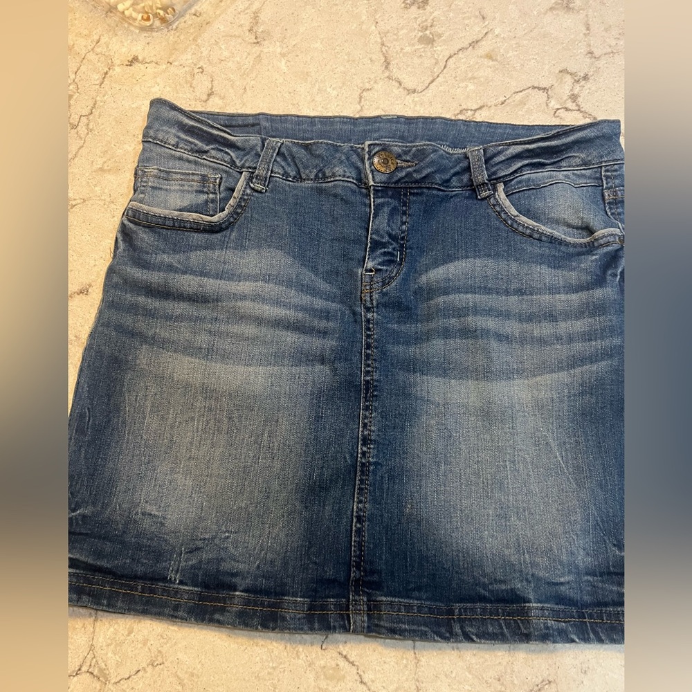 Denim Blue Women's Skirt